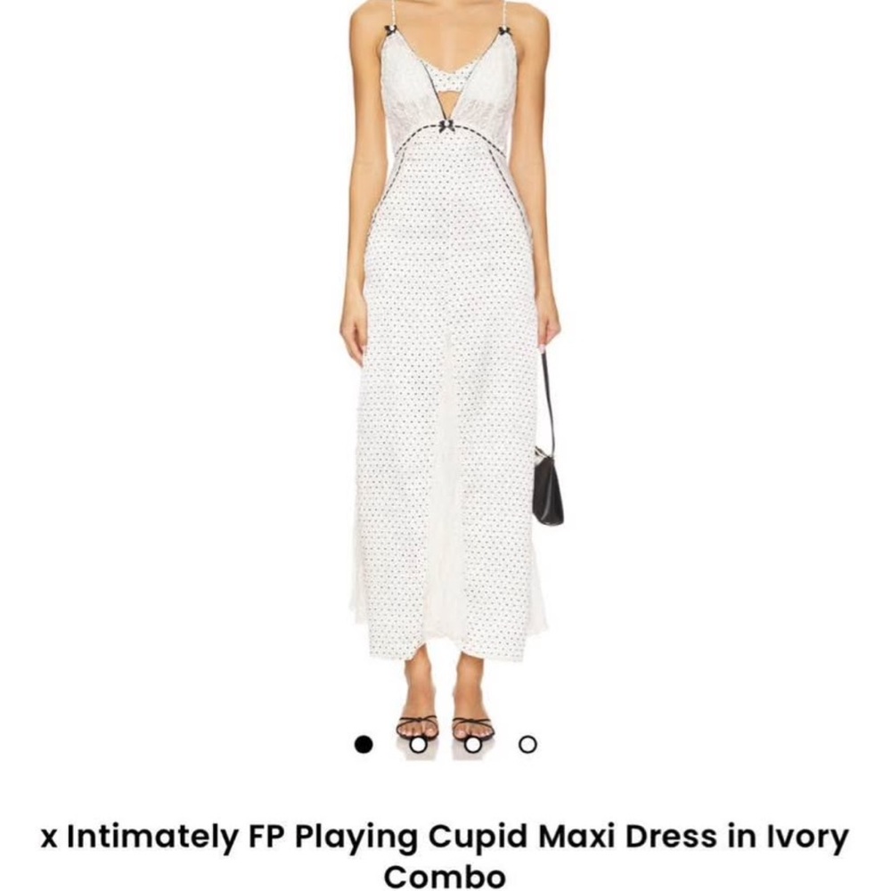 Playing Cupid Maxi Dress - Ivory